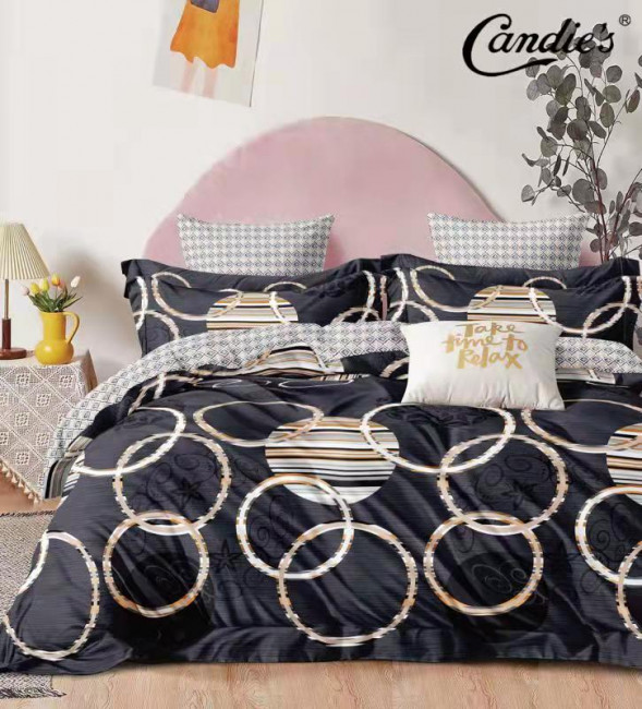 КПБ CANDIE'S односторонний (расцветка - верх пододеяльника) CANO150