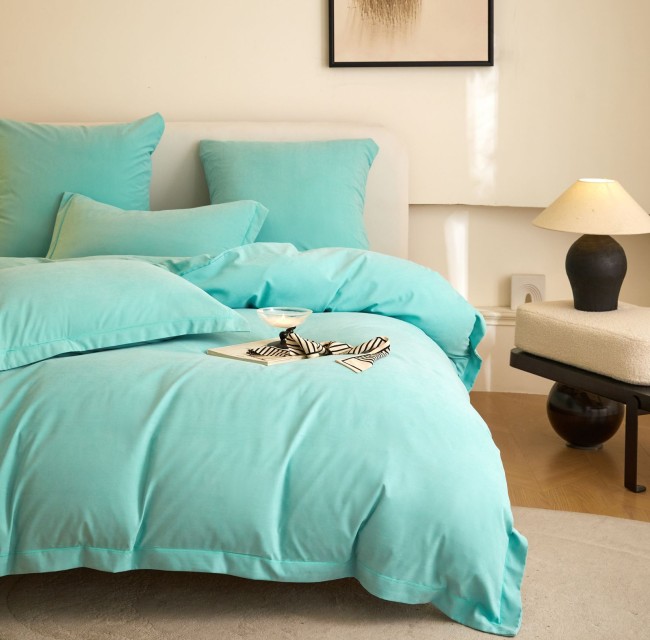 КПБ Mency Winni Бархатный сатин однотонный MENWBSO010