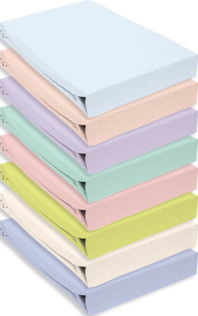 Простыня трикотажная на резинке Мерцана (Фуксия) MERC40