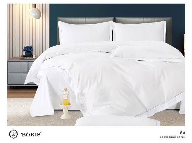 КПБ Boris Бархатный Сатин однотонный BORBSO006