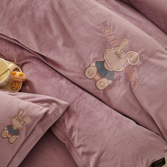 Велюровый КПБ Candie's Детский Milk Velvet VCANMV06