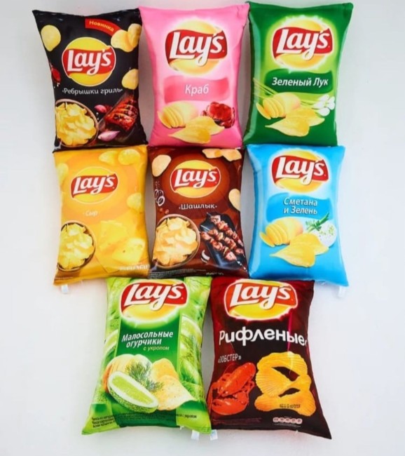 Подушка Декоративная 30х35 Lays Зеленый Лук PODECL02