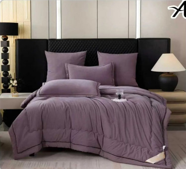 КПБ Alanna одеяло с простыней на резинке и наволочками Сатин Люкс ODLASLR04