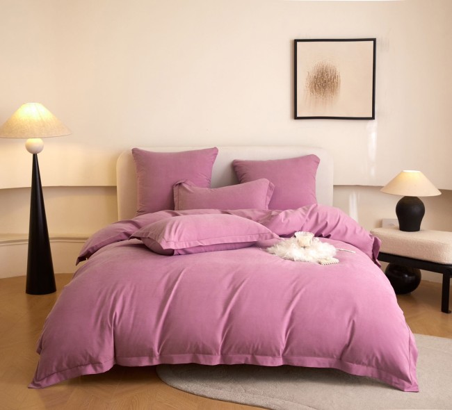 КПБ Mency Winni Бархатный сатин однотонный MENWBSO012