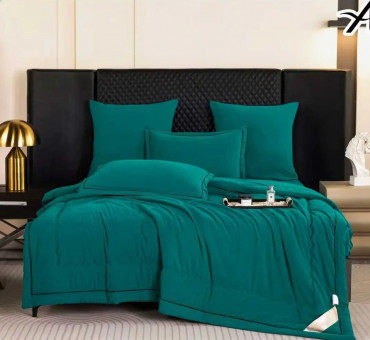 КПБ Alanna одеяло с простыней на резинке и наволочками Сатин Люкс ODLASLR05