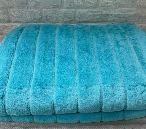 Плед Меховой КРОЛИК ПОЛОСКА Евро в ассортименте PLKRP Плед Меховой КРОЛИК ПОЛОСКА Евро в ассортименте PLKRP