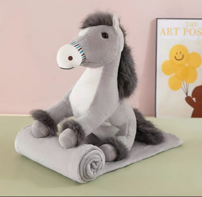 Плед с игрушкой Лошадка PLEL Плед с игрушкой Лошадка PLEL