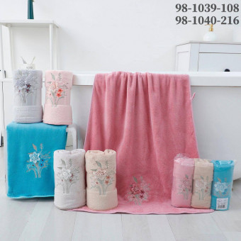 Полотенце 50х100 см 3 шт. в упаковке 98-1040 Полотенце 50х100 см 3 шт. в упаковке 98-1040