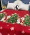 Плед плюшевый новогодний 180х200см А05 Плед плюшевый новогодний 180х200см А05