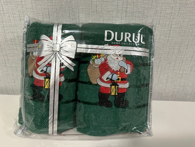 Комплект полотенец Новогодний 2 шт. в упаковке