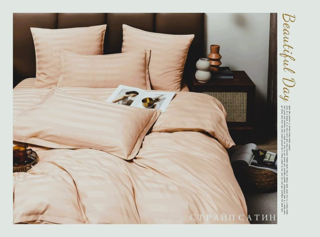 КПБ Boris Страйп-сатин BORSS027 (Бежевый)