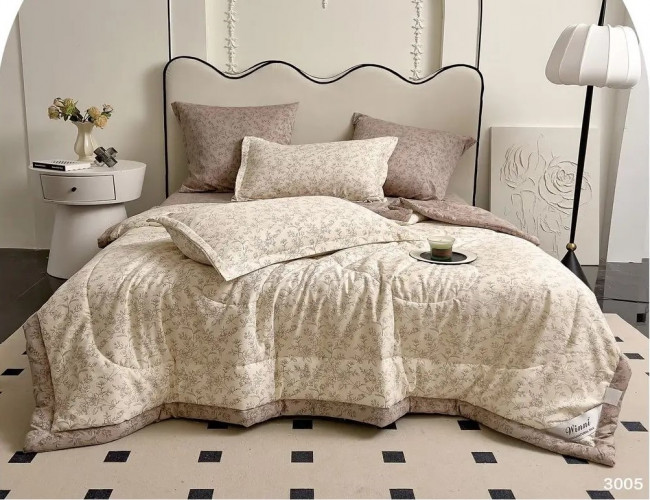 Одеяло Mency Египетский Хлопок с простыней на резинке и наволочками  ODMENER02