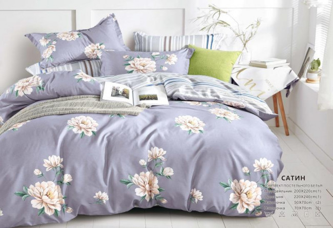 КПБ Lorida Сатин в подарочной упаковке LORB002