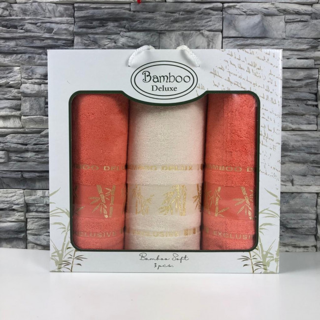 Набор полотенец GURSAN BAMBOO DELUXE 3 пр.