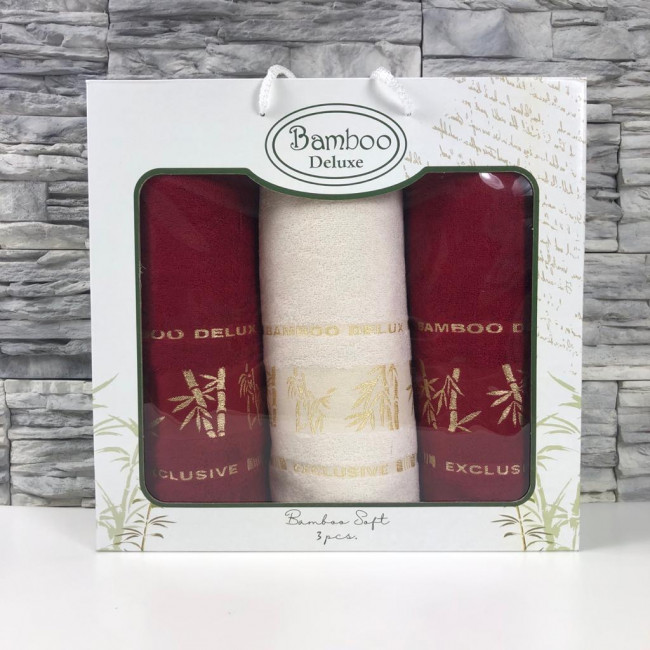 Набор полотенец GURSAN BAMBOO DELUXE 3 пр.