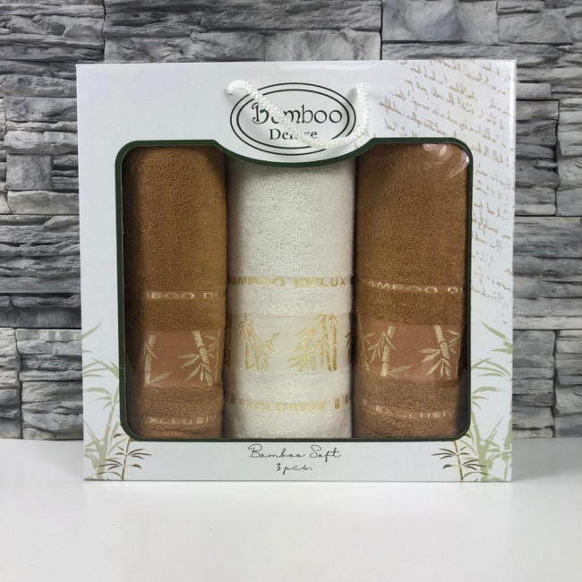 Набор полотенец GURSAN BAMBOO DELUXE 3 пр.