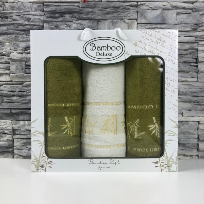 Набор полотенец GURSAN BAMBOO DELUXE 3 пр.