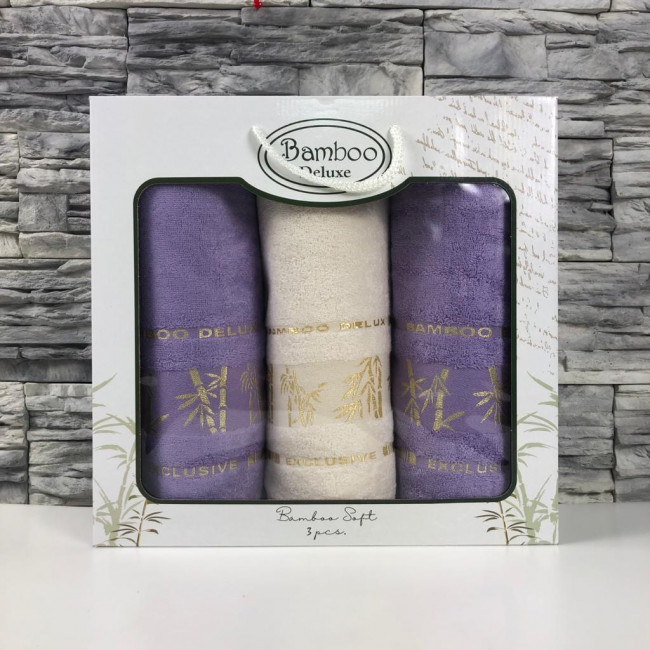 Набор полотенец GURSAN BAMBOO DELUXE 3 пр.