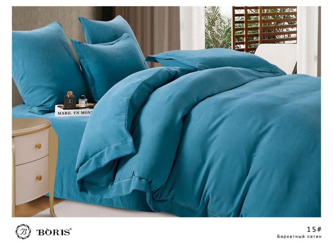 КПБ Boris Бархатный Сатин однотонный BORBSO015