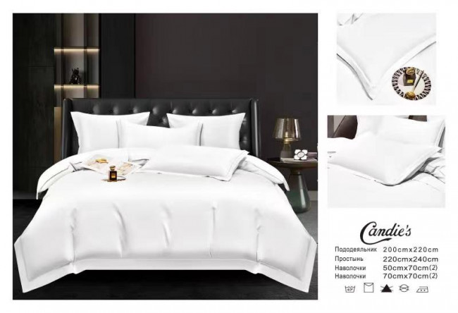 КПБ Candie's Однотонный Embroidery CANOE03