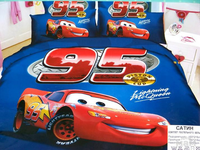 Детское постельное белье 1,5 сатин DET019