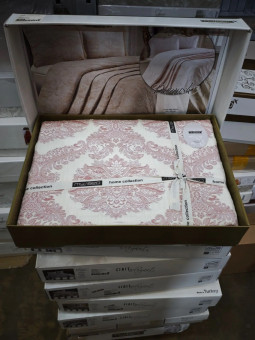 Покрывало MY BED DELUX DAMASK Cotton с наволочками POKDAM02