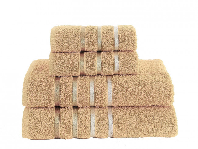 Комплект полотенец 4 шт. махра UZBAD4