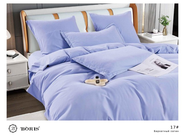 КПБ Boris Бархатный Сатин однотонный BORBSO017