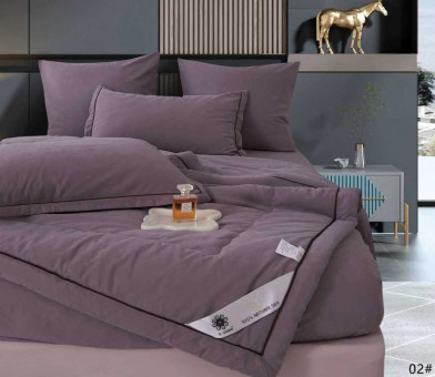 Одеяло Boris E-Shine Бархат Сатин с простыней на резинке по кругу и наволочками ODBORSH02 Одеяло Boris E-Shine Бархат Сатин с простыней на резинке по кругу и наволочками ODBORSH02