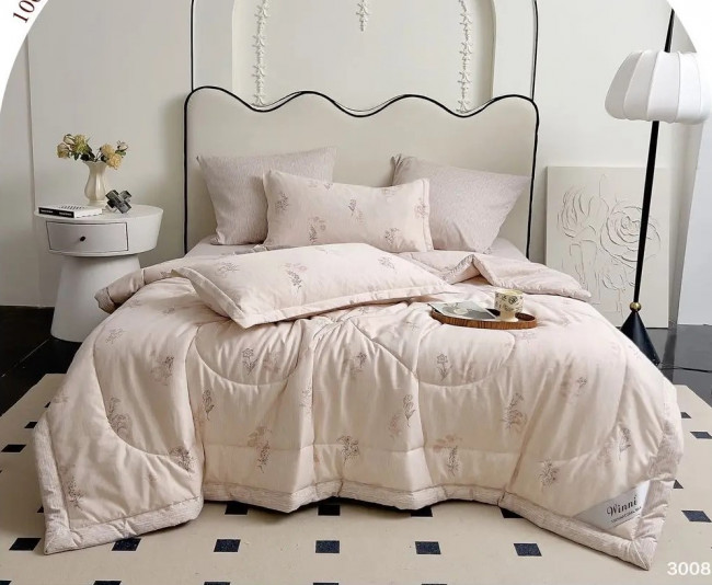 Одеяло Mency Египетский Хлопок с простыней на резинке и наволочками  ODMENER07