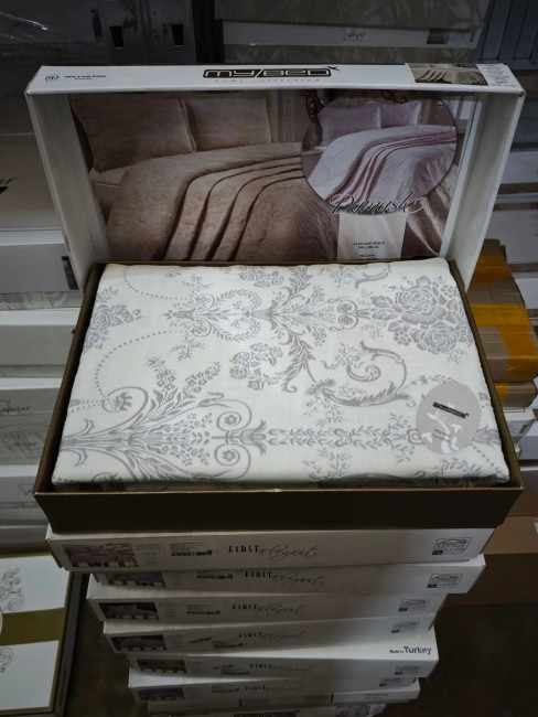 Покрывало MY BED DELUX DAMASK Cotton с наволочками POKDAM03