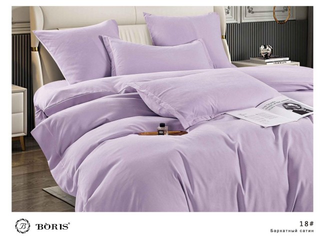 КПБ Boris Бархатный Сатин однотонный BORBSO018