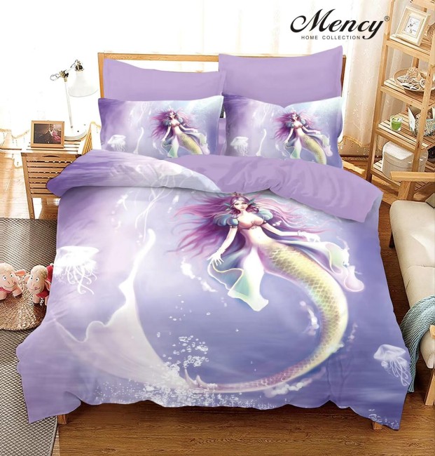 Детский КПБ Mency на резинке по кругу MENDER07