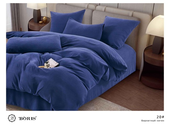 КПБ Boris Бархатный Сатин однотонный BORBSO020
