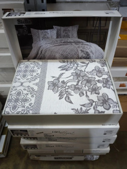 Покрывало MY BED DELUX DAMASK Cotton с наволочками POKDAM06