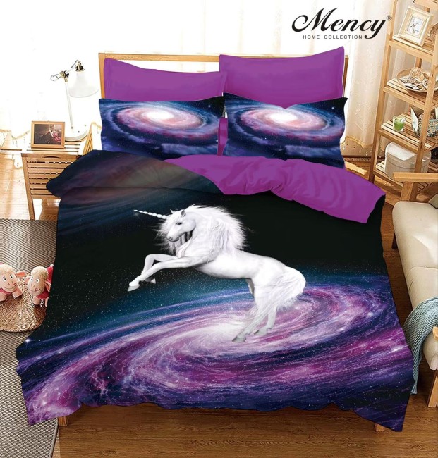 Детский КПБ Mency на резинке по кругу MENDER09