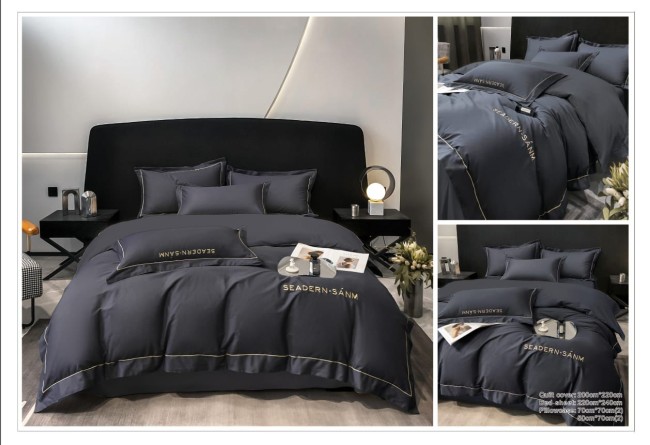 КПБ Mency SEADERN-SANM Однотонный в коробке MENSEB13