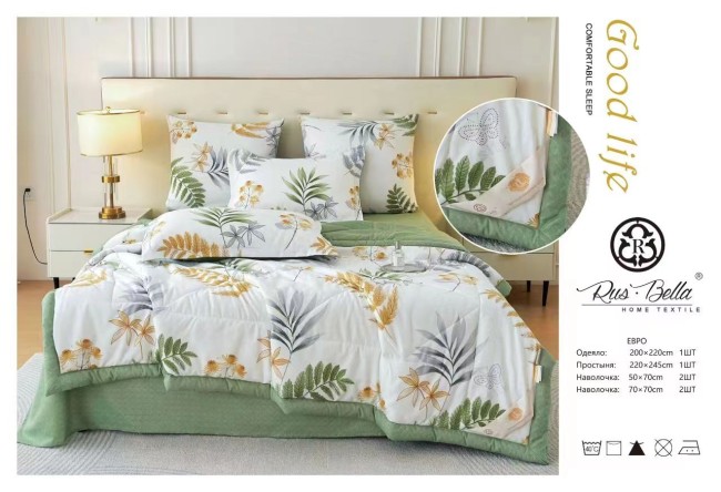 Одеяло Rus Bella с простыней и наволочками ODRUB006 Одеяло Rus Bella с простыней и наволочками ODRUB006