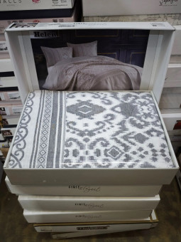 Покрывало MY BED DELUX DAMASK Cotton с наволочками POKDAM07