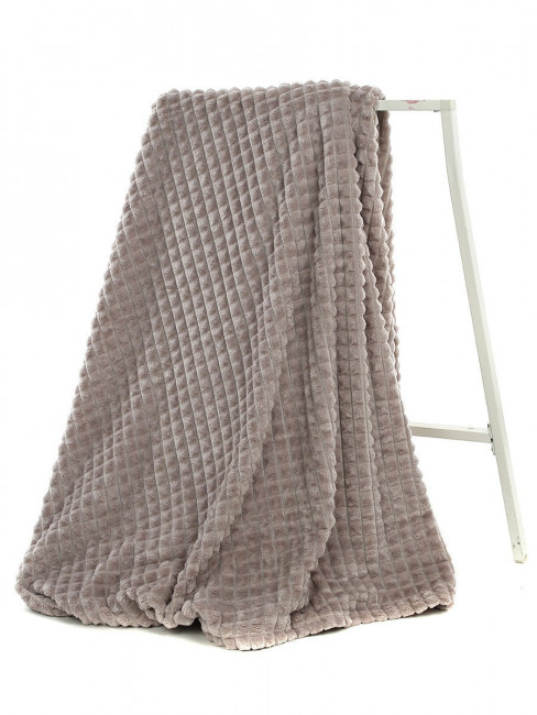 Плед бамбук двухсторонний Квадро 200х220 см (Дымчатый) Плед бамбук двухсторонний Квадро 200х220 см (Дымчатый)