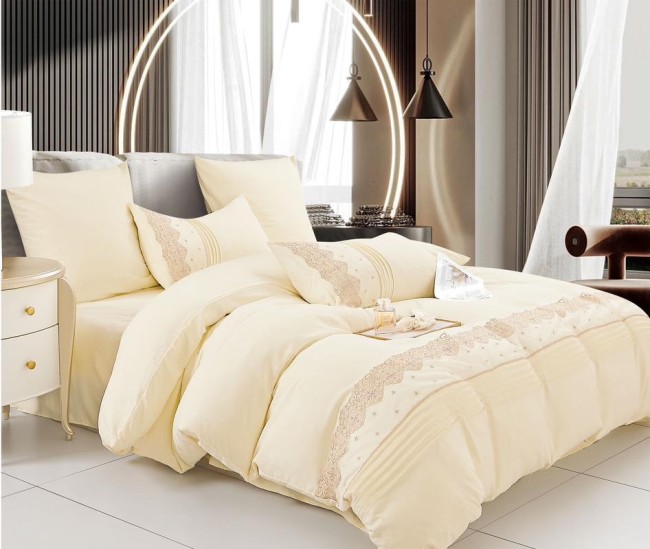 КПБ Boris Бархат Сатин с Гипюром BORBSG09