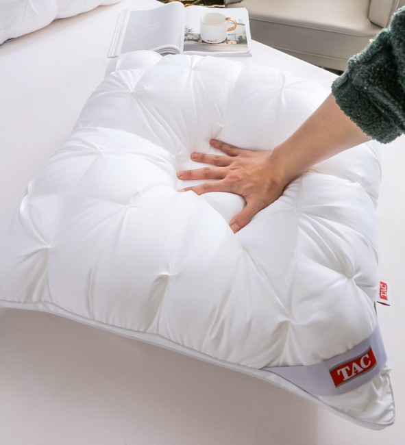 Подушка TAC "Тесто" (Белый) 2 шт. в упаковке POTAC01 Подушка TAC "Тесто" (Белый) 2 шт. в упаковке POTAC01