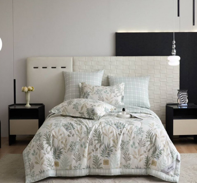 Одеяло Mency Cotton с простыней и навлочками ODMENC014