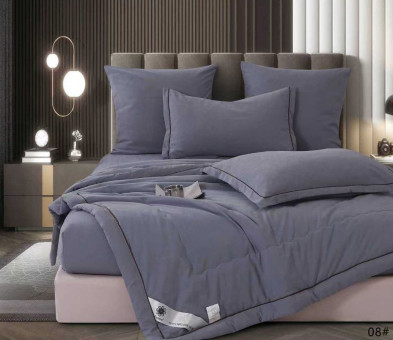 Одеяло Boris E-Shine Бархат Сатин с простыней на резинке по кругу и наволочками ODBORSH08 Одеяло Boris E-Shine Бархат Сатин с простыней на резинке по кругу и наволочками ODBORSH08