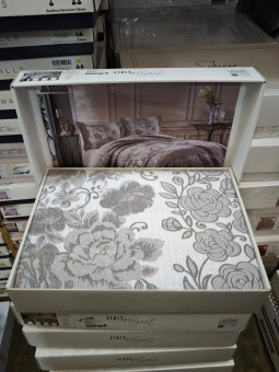 Покрывало MY BED DELUX DAMASK Cotton с наволочками POKDAM09