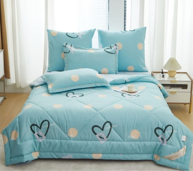 Одеяло Alanna Сатин Люкс с простыней и наволочками ODALAL009