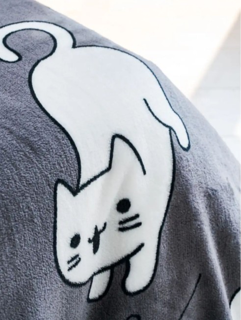 Плед плюшевый 1,5 спальный Кошечки G28 Плед плюшевый 1,5 спальный Кошечки G28