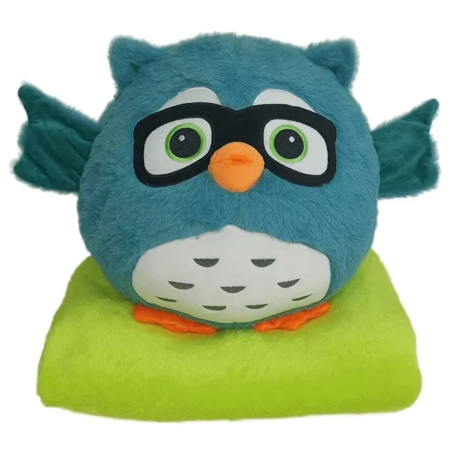 Плед с игрушкой Совёнок PLIGSO2