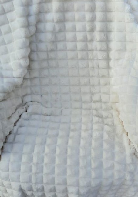 Плед бамбук двухсторонний Квадро 200х220 см (Кремовый) Плед бамбук двухсторонний Квадро 200х220 см (Кремовый)