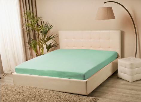 Простыня Tencel на резинке Мерцана (Ментол) PRORT08 Простыня Tencel на резинке Мерцана (Ментол) PRORT08